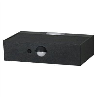 Osram Endura Bricklume Solar Outdoor Wall Light Sensor 3W 300Lm Ip65 Protection - image 1