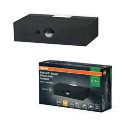Osram Endura Bricklume Solar Outdoor Wall Light Sensor 3W 300Lm Ip65 Protection - thumbnail 2
