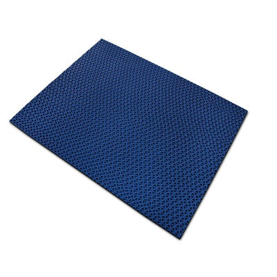 Floordirekt Anti Slip Wet Area Hygiene Mat Barefoot Pvc Antibacterial Uv Resistant Drainage Blue 90 X 200 Cm - image 1