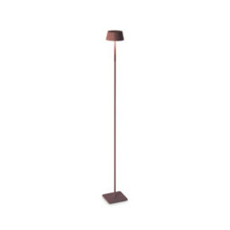 Ideal Lux Luminosa Pure Integrated Led Outdoor Bollard Coffee Brown 230Lm 3000K Ip54