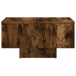 Vidaxl Coffee Table Smoked Oak 60X60X31.5 Cm Engineered Wood - thumbnail 6
