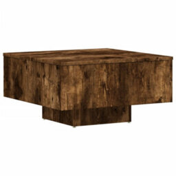 Vidaxl Coffee Table Smoked Oak 60X60X31.5 Cm Engineered Wood - thumbnail 7