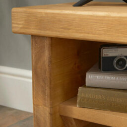 Off the Grain Otg Wooden Tv Unit 120Cm Rustic Tv Stand Cabinet - thumbnail 3