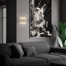 Briloner Beige Wall Light Led Rechargeable Cordless 250Lm Up And Down 2700K Hallway Bedroom 285X90X45mm - thumbnail 7