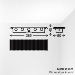 Briloner Beige Wall Light Led Rechargeable Cordless 250Lm Up And Down 2700K Hallway Bedroom 285X90X45mm - thumbnail 9