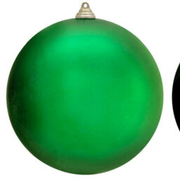 Christmas Tree World 20Cm Green Bauble Set Shiny/matt (12 Pc) - thumbnail 4