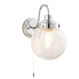 Harbour Studio Regan Gloss Bathroom Wired Led Wall Light - thumbnail 3