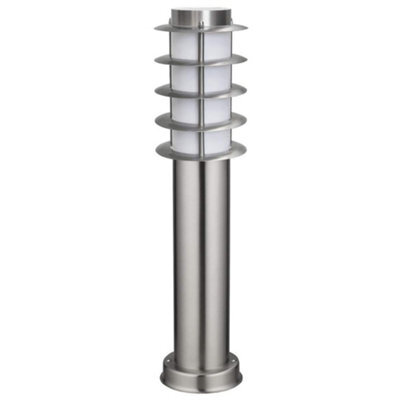 Long Life Lamps Company Modern Outdoor Bollard Light Stainless Steel Opaque Diffuser Zlc316K - image 1