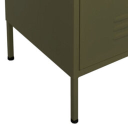 Vidaxl Storage Cabinet Olive Green 80X35X101.5 Cm Steel - thumbnail 6