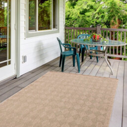 The Rugs Nature Collection Outdoor Rug In Green 5300G - thumbnail 9