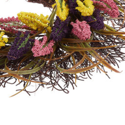 Beliani Decorative Wreath Candelaria 50 Cm Multicolour - thumbnail 5