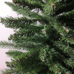 Samuel Alexander 7Ft (2.10M) Pencil Style Slim Artifical Christmas Tree In Green - thumbnail 5