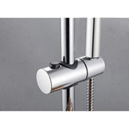 Classic Polyester Shower Curtain Soft Washable Fabric With Matching Hooks - thumbnail 4