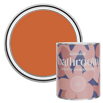 Rust-Oleum Tiger Tea Matt Bathroom Wood & Cabinet Paint 750Ml - image 1