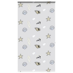 Berkfield Shower Roller Blind With Cassette 130X240 Cm Fabric Width 126 Cm - thumbnail 1