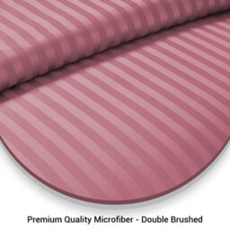 Pamposh Premium Reversible Single Duvet Cover Set Pack Of 2 Soft Microfiber Bedding With Zipper Closure, Corner Ties & Matching Pillowcase - thumbnail 4