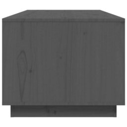 Berkfield Modern Coffee Table Grey 100X50X41 Cm Solid Wood Pine - thumbnail 7
