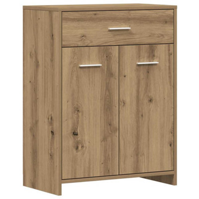Berkfield Classic Bathroom Cabinet Artisan Oak 60X33X80 Cm Engineered Wood - image 1