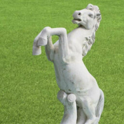 Stunning Large Rearing Horse On Wall Design Base 140Cm Tall - thumbnail 5