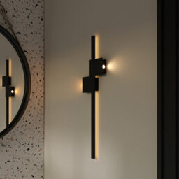 Living And Home Modern Geometric Led Indoor Wall Light With Warm Light - thumbnail 2