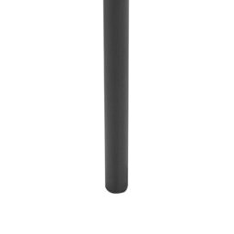 Beliani Plant Stand Ulmus Metal 58 Cm Black - thumbnail 7