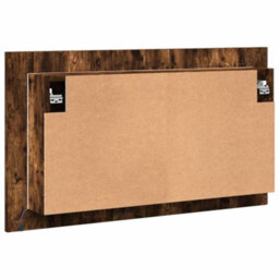Berkfield Led Bathroom Mirror Cabinet Smoked Oak 80X12X45 Cm Acrylic - thumbnail 9