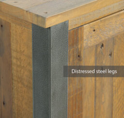 Baumhaus Urban Elegance - Reclaimed Large Corner Bookcase - thumbnail 2
