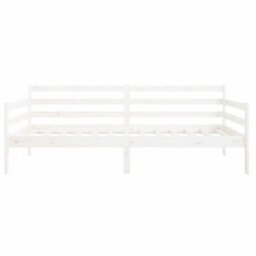 Berkfield Day Bed White 90X190 Cm Solid Wood Pine - thumbnail 6