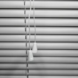 Furnished Pvc Venetian Blinds - Black 25mm Slats Trimmable Blinds For Windows And Doors  (W)70Cm (L)210Cm - thumbnail 5