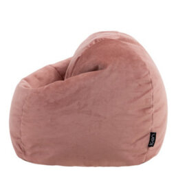 icon Kids Kingston Velvet Bean Bag Chair Dusk Pink Childrens Bean Bags - thumbnail 8