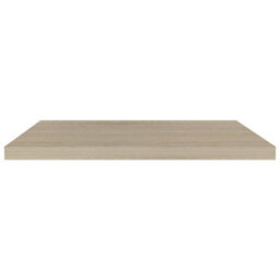 Berkfield Floating Wall Shelf Oak 80X23.5X3.8 Cm Mdf - thumbnail 4