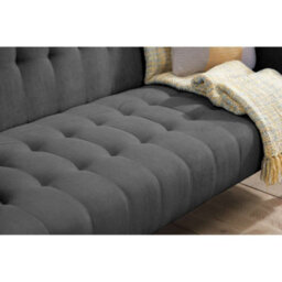Birlea Hudson Sofa Bed In Charcoal Fabric - thumbnail 3