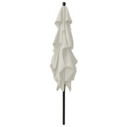 Vidaxl 3-Tier Garden Parasol With Aluminium Pole Black 2X2 M - thumbnail 4