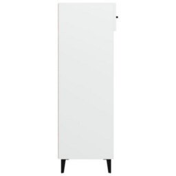 Berkfield Elegant Shoe Cabinet White 60X35X105 Cm Engineered Wood - thumbnail 8