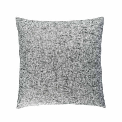 Homescapes Textured Boucle Dark Grey Cushion Cover, 45 X 45 Cm - image 1