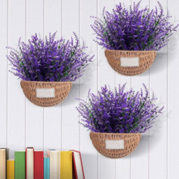 16 Pack Artificial Lavender Flowers For Plants, Uv Resistant, Fake Plastic Outdoor Home And Garden Decoration (Purple) - thumbnail 3