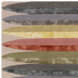 Multicolour Handmade Modern Abstract 12-14mm Thick Stain-Resistant Rug For Bedroom, Living, & Dining Room-200Cm X 300Cm - thumbnail 4