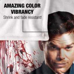 Dexter Blood Never Lies Silky Supersoft Blanket Multicoloured (152Cm X 127Cm) - thumbnail 4