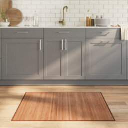 Walplus Rug Rectangular Natural 80X100 Cm Bamboo