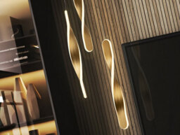 Luminosa Lighting Luminosa Twist Cluster Pendant Ceiling 3 Light Gold Led 3000K - Uk Stock - thumbnail 3