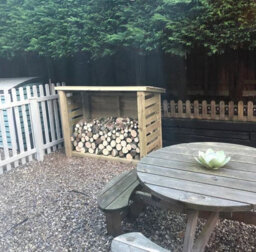 Churnet Valley Garden Furniture Ltd Heavy Duty Logstore 4X5 (Height Ft X Width Ft) - thumbnail 5