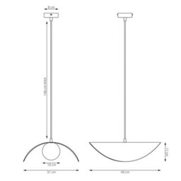 Emibig Lighting Emibig Ritual Lge Pendant Lamp 1 X G9 Black - thumbnail 8