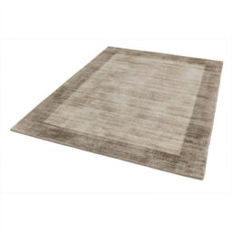 Beige Handmade , Luxurious , Modern , Plain Easy To Clean Viscose Rug For Living Room, Bedroom - 200 X 200 (Square) - thumbnail 2