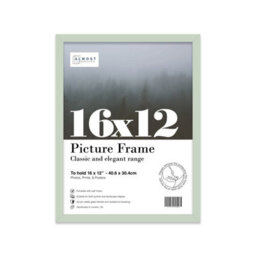 16X12 Mint Green Picture Frame (40.6 X 30.5Cm) Poster, Photo, Artwork, Gallery Wall Or Print - thumbnail 1