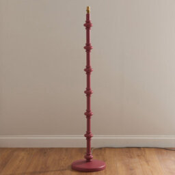 Loops Chic 2 Pack Of 1380mm Tall Satin Pink Clay Floor Lamps With B22 Led Compatibility - thumbnail 2
