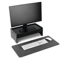 Durable Felt Lined Metal Drawer For Monitor Riser Stand - 47 X 22 Cm - thumbnail 6