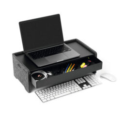 Durable Felt Lined Metal Drawer For Monitor Riser Stand - 47 X 22 Cm - thumbnail 9