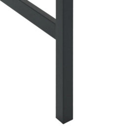 Walplus Bar Table Black 100X50X110 Cm Powder-Coated Steel - thumbnail 6