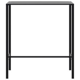 Walplus Bar Table Black 100X50X110 Cm Powder-Coated Steel - thumbnail 4