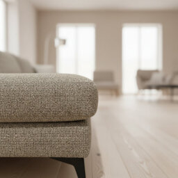 Abakus Direct Venice Chenille Corner Sofa In Taupe Left Facing With Deep Seats And Extra-Wide Padded Arms - thumbnail 8